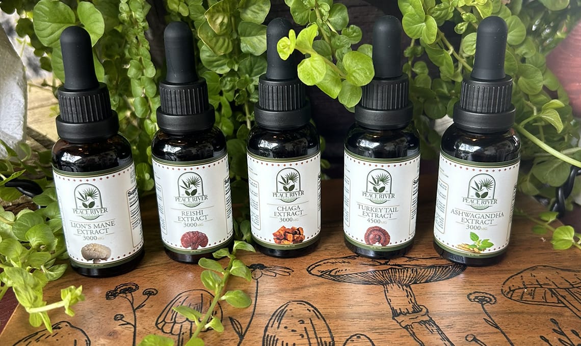 Mushroom extracts.